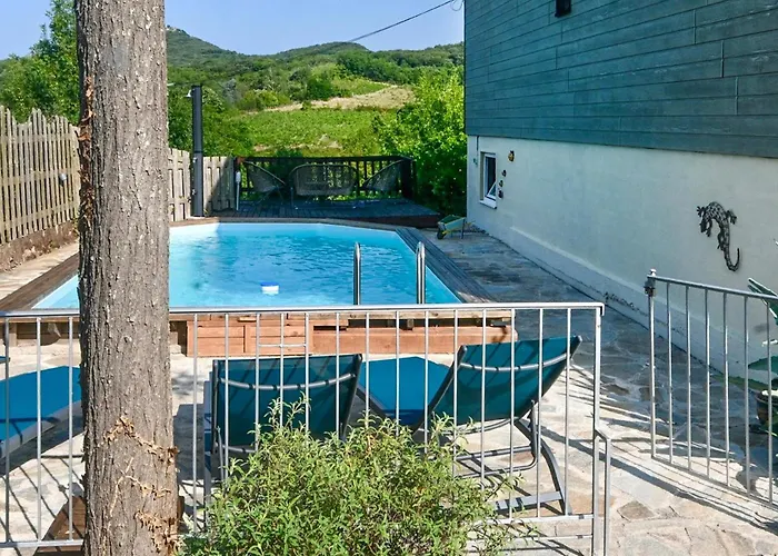 Ferienhaus Maison Avec Piscine Faugères